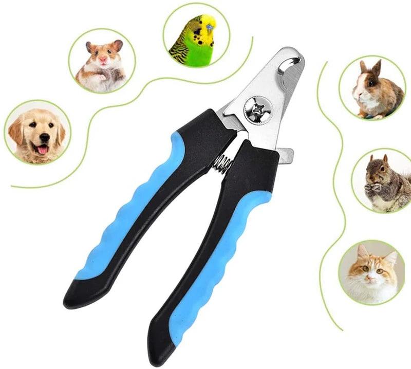 Cortador de Unhas Profissional para Pets com Protetor de Segurança