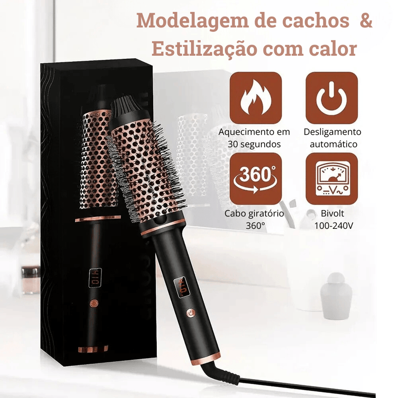 Escova Modeladora HairPro - 3 em 1